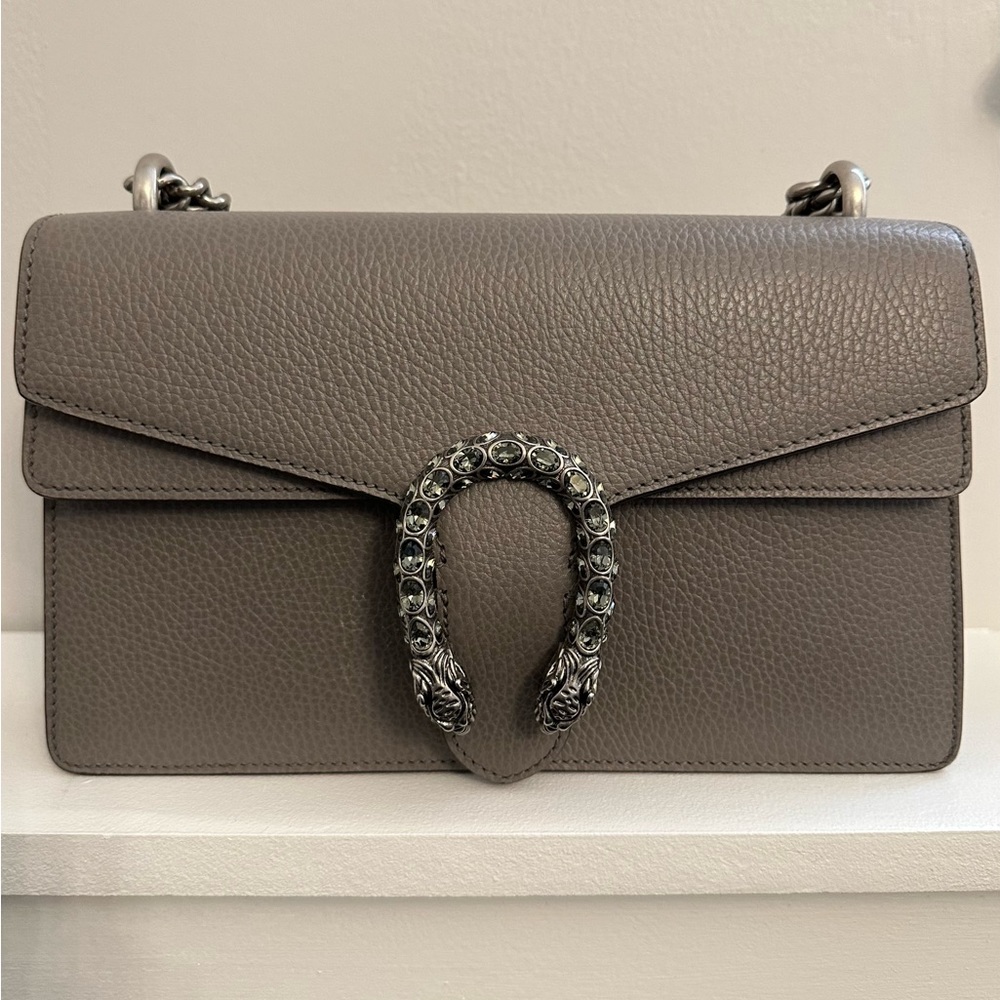 Gucci Dionysus Leather Shoulder Bag